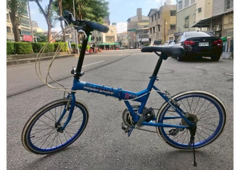 20吋鋁合金折疊指撥式變速腳踏車 功能正常 台中市面交（外縣市可寄）