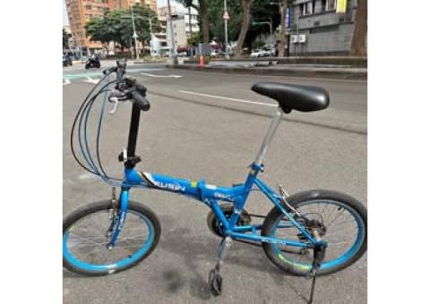 20吋折疊變速腳踏車 功能正常 台中市面交（外縣市可寄）