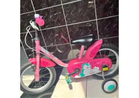 迪卡儂14寸兒童腳踏車