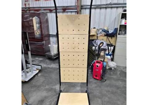 半型鋁合金框架，腳踏車收納架