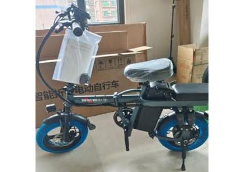 全新14吋折疊電動腳踏車電瓶車小型代步車鋰電池助力 《電輔車年初特賣活動》#開始囉! #電動腳踏車超低特價 電機規格:48v400w 永磁高速電機 電池容量:15ah 可續航45km