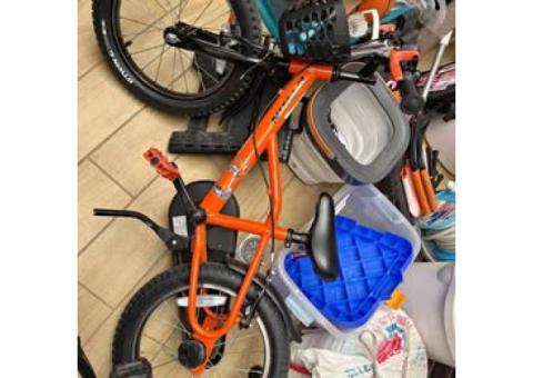 迪卡儂腳踏車附輔助輪