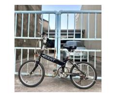 已收訂 二手捷安特初代黑武士（Giant）FD-806 20吋六速折疊腳踏車 - 1/1