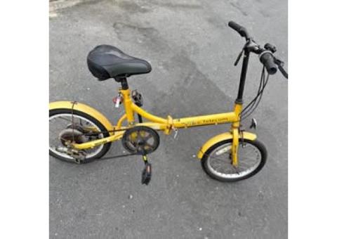 16寸折疊腳踏車 無變速功能 嘉南藥理大學附近的湖內區自取700元