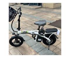 清倉！清倉！便宜賣！14寸折疊電動自行車 電動車 腳踏車 鋰電池 純電續航60公里 車身鋁合金一體輪 保固一年 免上牌電池可拆卸充電 #宜蘭 新竹可面交 - 1/1