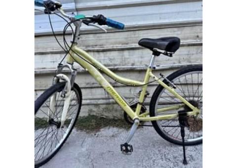 A282二手26吋18段速鋁合金SHIMANO變速美利達MERIDA黃綠色腳踏車