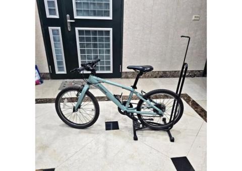 迪卡儂腳踏車兒童20吋 Riverside 900 輕量八段變速-二手良好