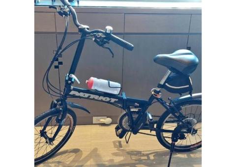 Patriot 摺疊腳踏車（黑）