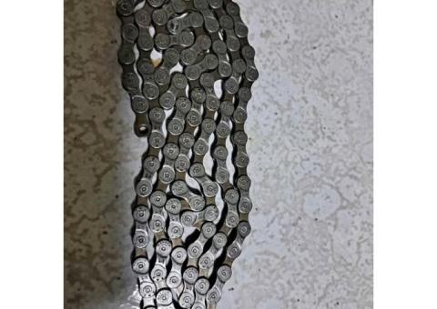 全新腳踏車自行車6.7.12.14.18.21速kmc變速鏈條110目桃園區桃鶯路附近自取80不寄送