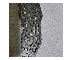 全新腳踏車自行車6.7.12.14.18.21速kmc變速鏈條110目桃園區桃鶯路附近自取80不寄送 - 1/1