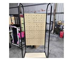 全型鋁框架，腳踏車收納架