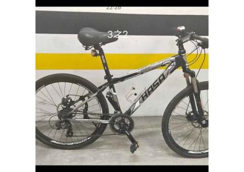 腳踏車HASA comp 1.0 銀黑色