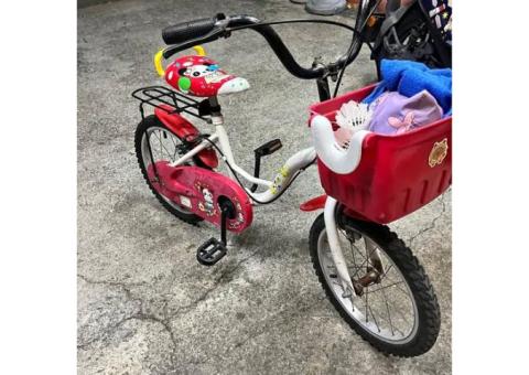 女童16寸腳踏車