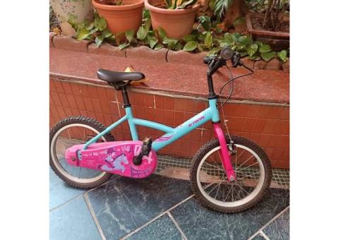 二手 迪卡農 16吋兒童腳踏車 (前後輪需維修或更換)