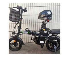 大甩賣甜甜價出售20台  腳踏車14寸折疊電動自行車  13AH鋰電池 代步首選鋰電池（可抽取充電）純電續航60公里  成本價處理 保固3年 - 1/1