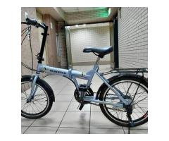 (全新) RUBYSTAR 20吋 折疊變速腳踏車 自行車 淺藍色 - 1/1