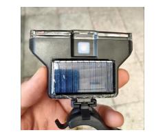 新款腳踏車太陽能尾燈夜騎警示燈山地登山車公路裝備騎乘配件充電