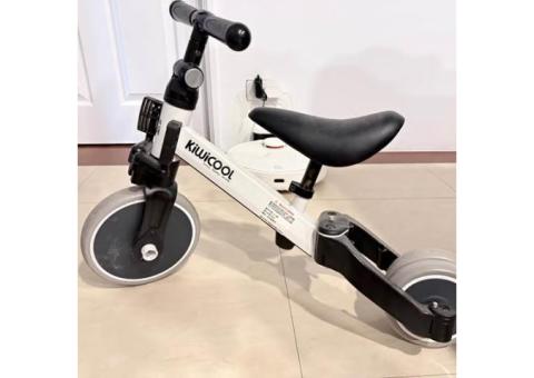 後輪可改變試腳踏車