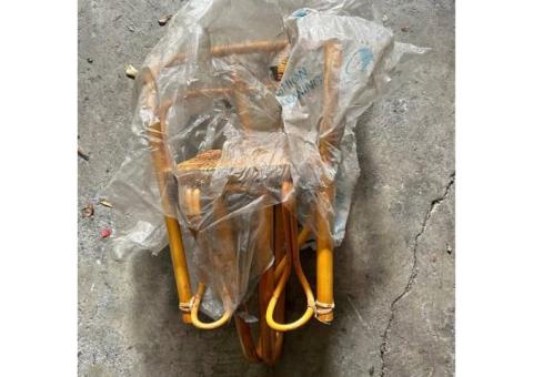 腳踏車嬰兒座椅 藤椅