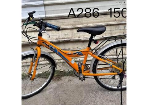 A286二手24吋18段速捷安特GIANT 486黃色腳踏車