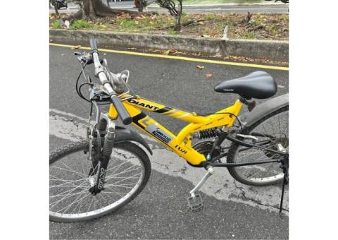 GIANT-DS-521捷安特26吋18段變速前後碟腳踏車SHIMANO（通勤、代步、上下課、上下學、上下班、運動、巡田）喔