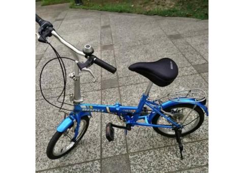 可議價~二手16吋變速折疊腳踏車/藍色紅色2色可選