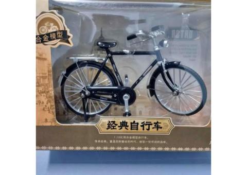 全新1比10，經典復古腳踏車，合金版，收藏擺設都適宜