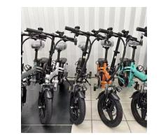 大甩賣甜甜價出售20台  腳踏車14寸折疊電動自行車  13AH鋰電池 代步首選鋰電池（可抽取充電）純電續航60公里  成本價處理 保固3年 - 1/1