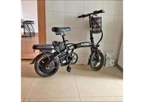 一台只要8800，含運宅配到府，無需在任何費用 大甩賣甜甜價限時出售 腳踏車14寸折疊電動自行車 13AH鋰電池 代步首選鋰電池（可抽取充電）純電續航60?