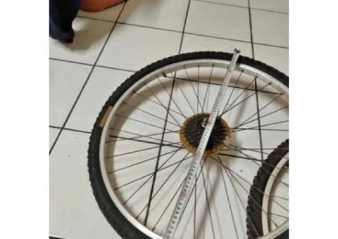 26吋腳踏車輪圈+輪胎