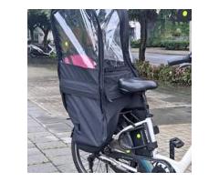 日式腳踏車兒童後座雨罩 - 1/1