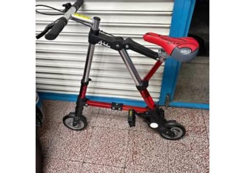 最小最輕折疊腳踏車