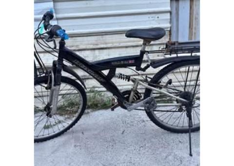 A236二手26吋18段速DUNLOP帶籃子帶後座帶避震黑色腳踏車