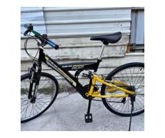 A265二手26吋18段速捷安特DS321黃黑色避震腳踏車