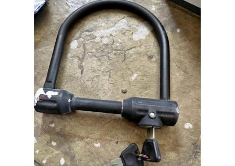 機車鎖，100元吧