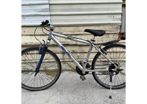 A24二手26吋21段速鋁合金SHIMANO變速 CHIAN HUI銀色腳踏車