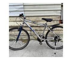 A24二手26吋21段速鋁合金SHIMANO變速 CHIAN HUI銀色腳踏車 - 1/1