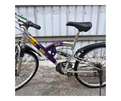 A187二手26吋18段速TOP BIKE飛豹帶避震腳踏車 - 1/1