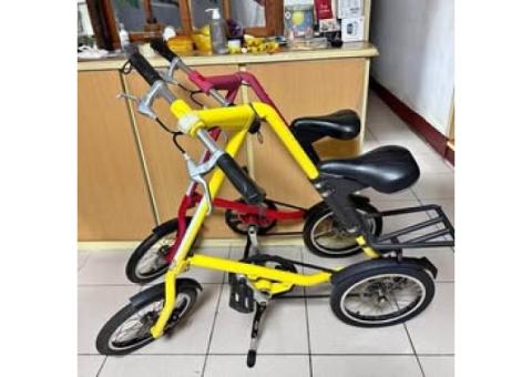 出售兩台STIDA折疊腳踏車 功能與Strida一模一樣 麻煩看清楚內文