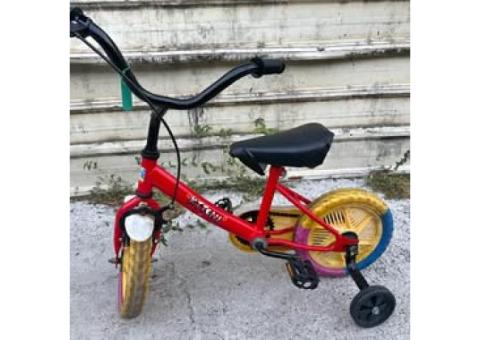 C72二手12吋紅色兒童腳踏車