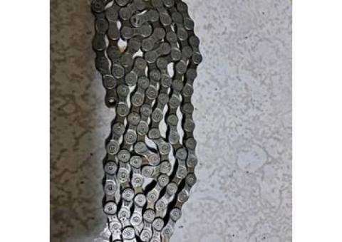 全新腳踏車自行車[hidden information]速kmc變速鏈條110目桃園區桃鶯路附近自取80不寄送