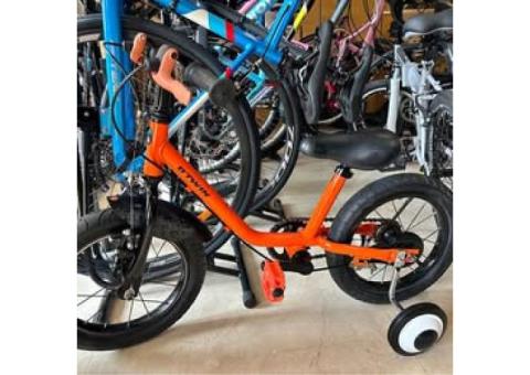 B’TWIN ROBOT 500迪卡儂兒童腳踏車14吋全新輔助輪