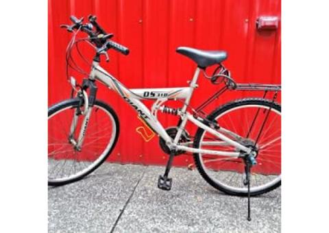 捷安特 DS-318 銀色 26吋 代步車 腳踏車 通勤車