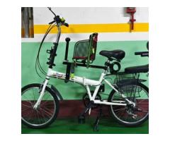 瑞峰親子摺疊腳踏車2台加快拆親子座椅1個