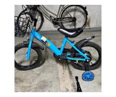 幼兒腳踏車含輔助輪及支腳架（新店）