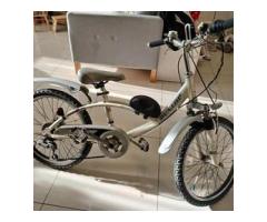 二手腳踏車-有霹靂包還有計時器
有六倍變速和避震器