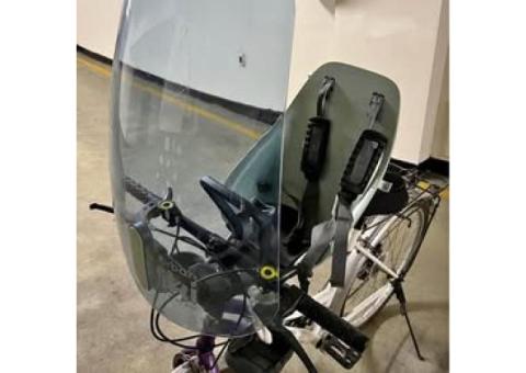 腳踏車兒童前置座椅（含擋風版）（不含腳踏車）