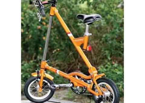 三腳車台折疊腳踏車